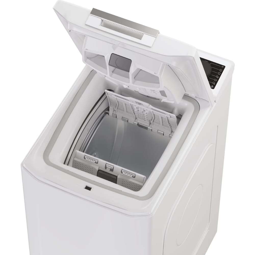 Masina de spalat rufe verticala HAIER THASN286TM5-S, Steam, Wi-Fi, 8 kg, 1200rpm, Clasa A, alb
