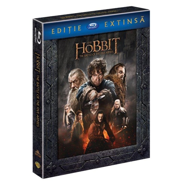Hobbitul - Batalia celor cinci ostiri - versiune extinsa Blu-ray
