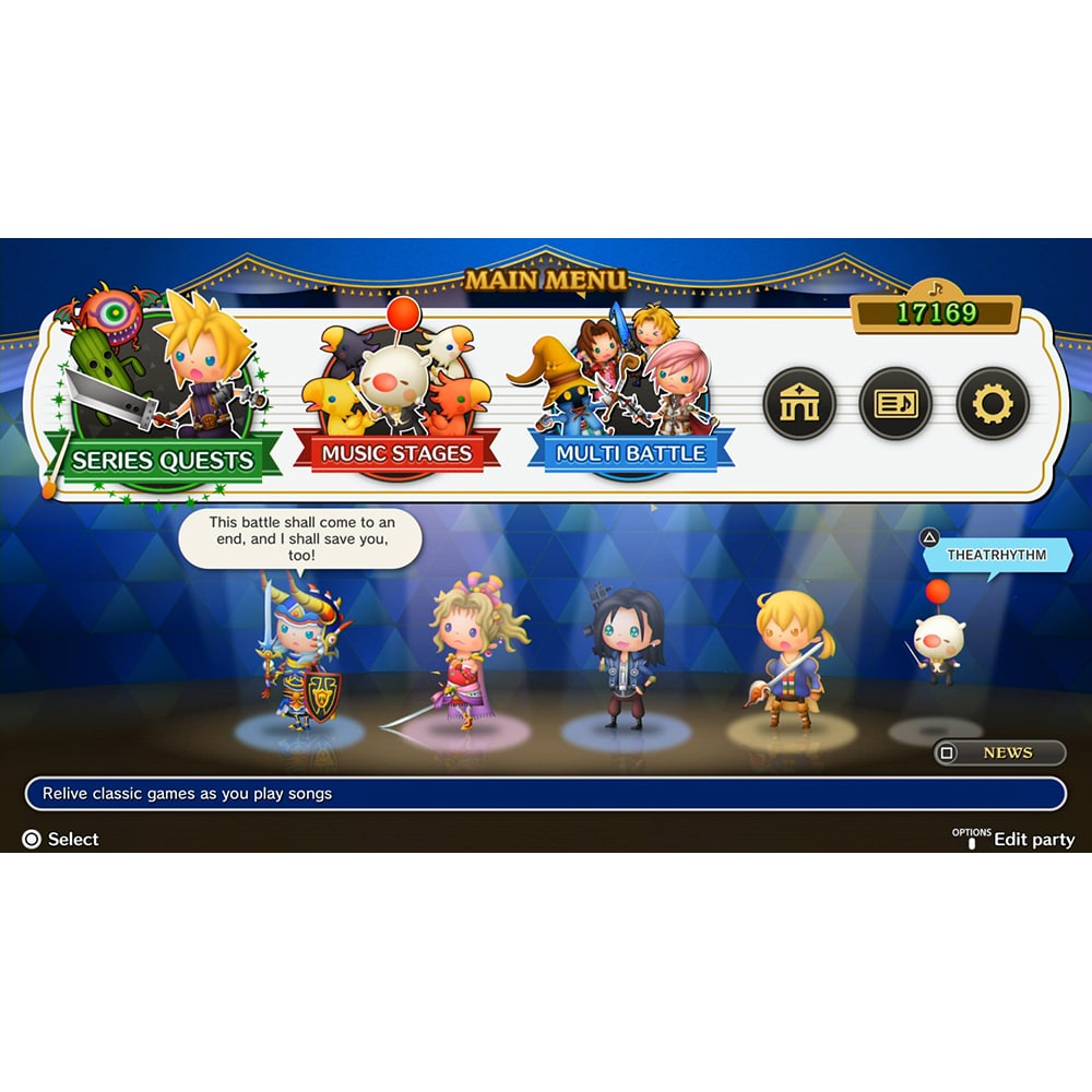 Joc Theatrhythm Final Bar Line PS4