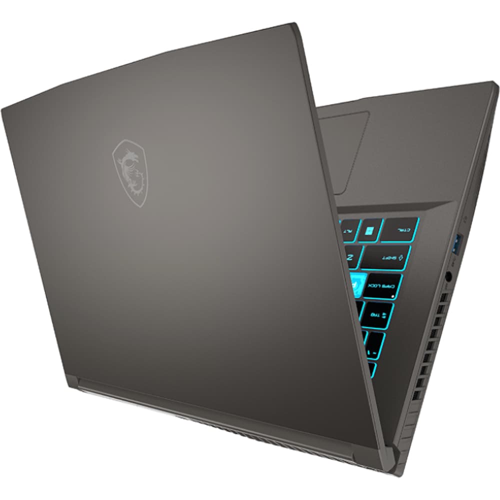 Laptop Gaming MSI Thin 15 B12UC-2037XRO, Intel Core i7-12650H pana la 4.7GHz, 15.6" Full HD, 16GB, SSD 512GB, NVIDIA GeForce RTX 3050 4GB, Free DOS, negru