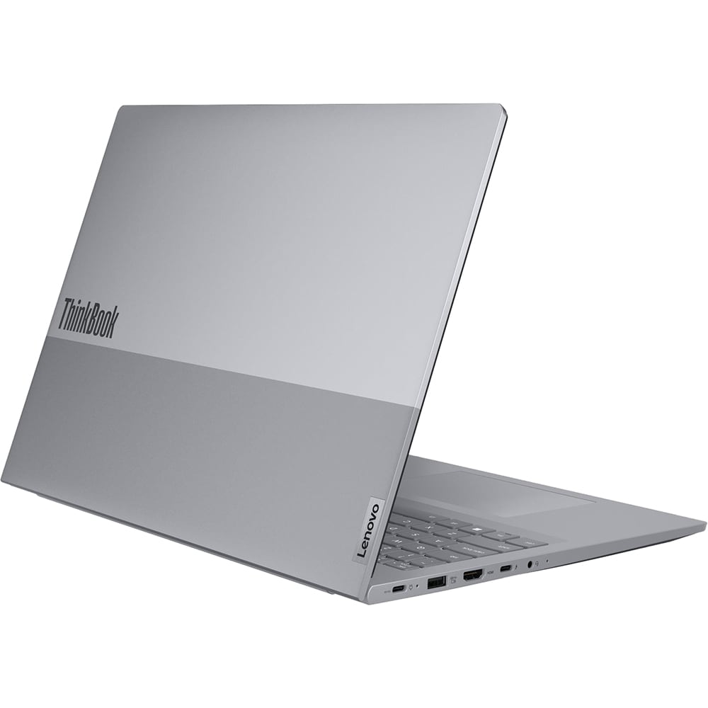 Laptop LENOVO ThinkBook 16 G9 IRL, Intel Core 5 210H pana la 4.8GHz, 16" WUXGA, 32GB, SSD 1TB, Intel Graphics, Free Dos, Arctic Grey