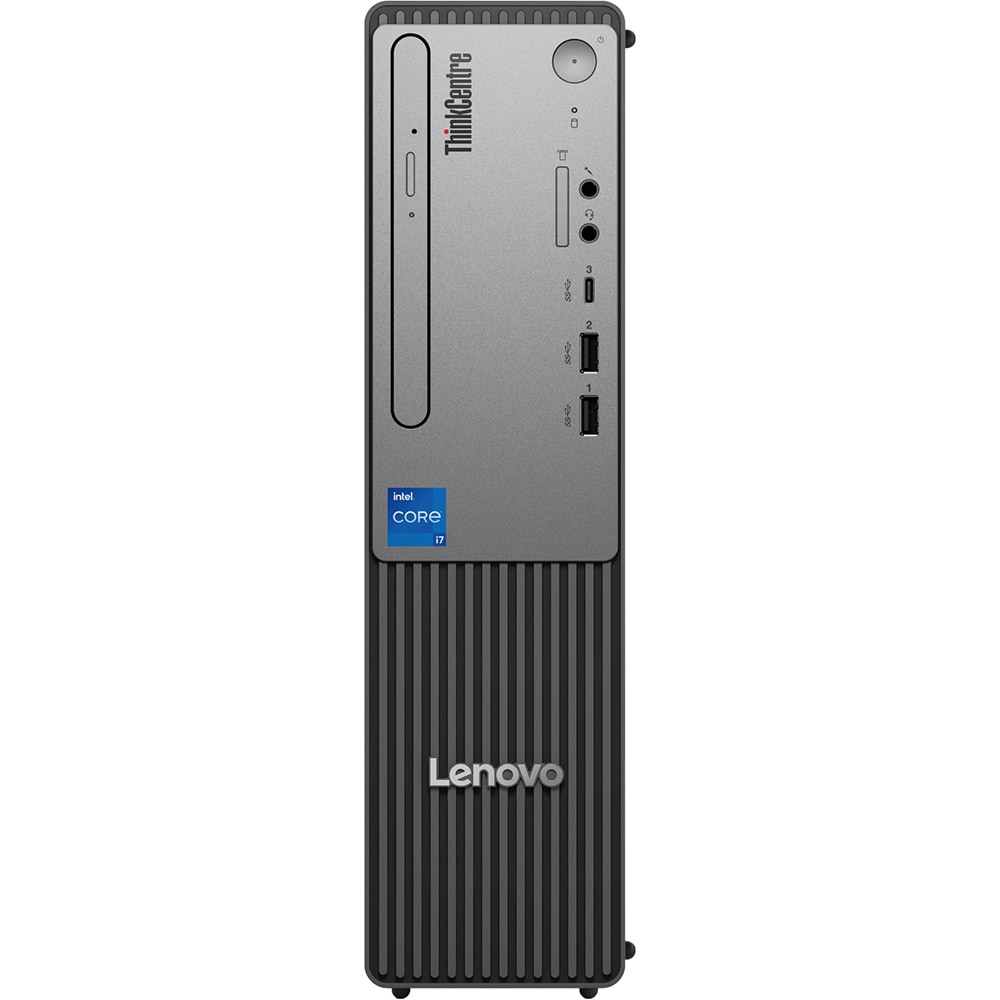 Sistem Desktop LENOVO ThinkCentre neo 50s Gen 5, Intel Core i3-14100 pana la 4.7GHz, 8GB, SSD 256GB, Intel UHD Graphics 730, Free DOS