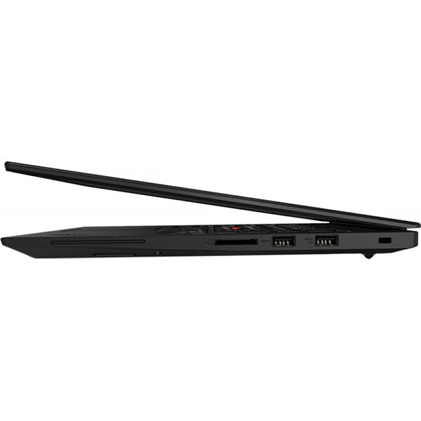 Laptop LENOVO ThinkPad X1 Extreme Gen 2, Intel Core i7-9750H pana la 4.5GHz, 15.6" HDR 4K 16GB, SSD 512GB, NVIDIA GeForce GTX 1650 4GB, Windows 10 Pro, negru
