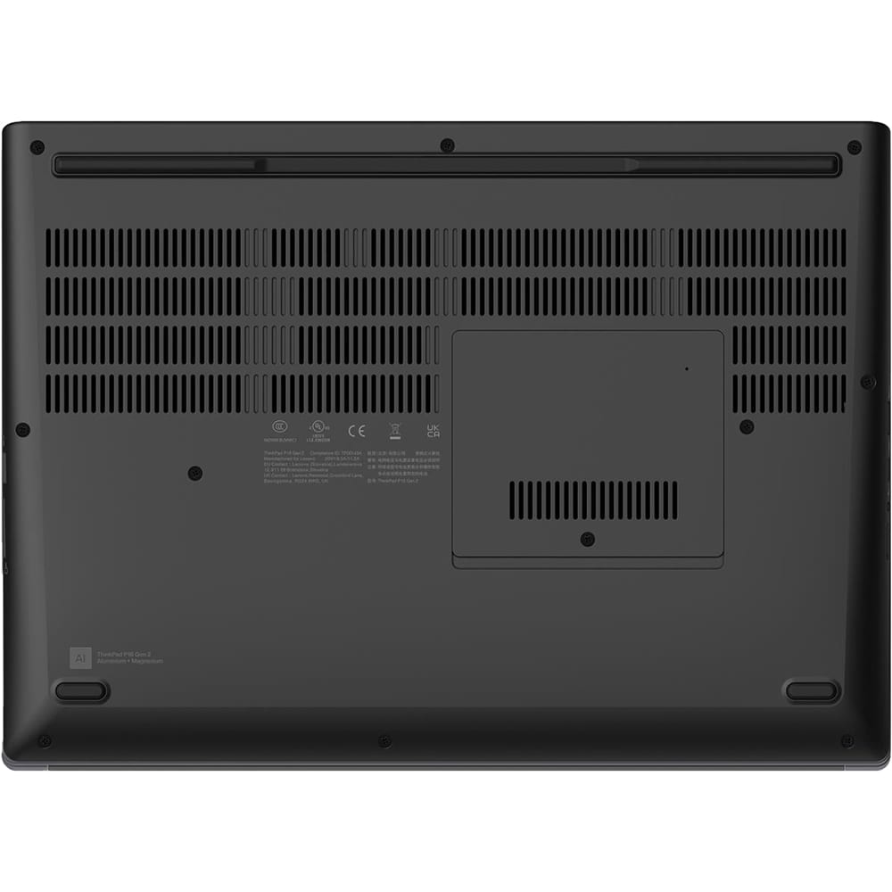 Laptop LENOVO ThinkPad P16 Gen 2, Intel Core i7-14700HX pana la 5.5GHz, 16" WQXGA, 64GB, 1TB, NVIDIA RTX PRO 5000 Blackwell Generation, Windows 11 Pro, Storm Grey-Villi Black
