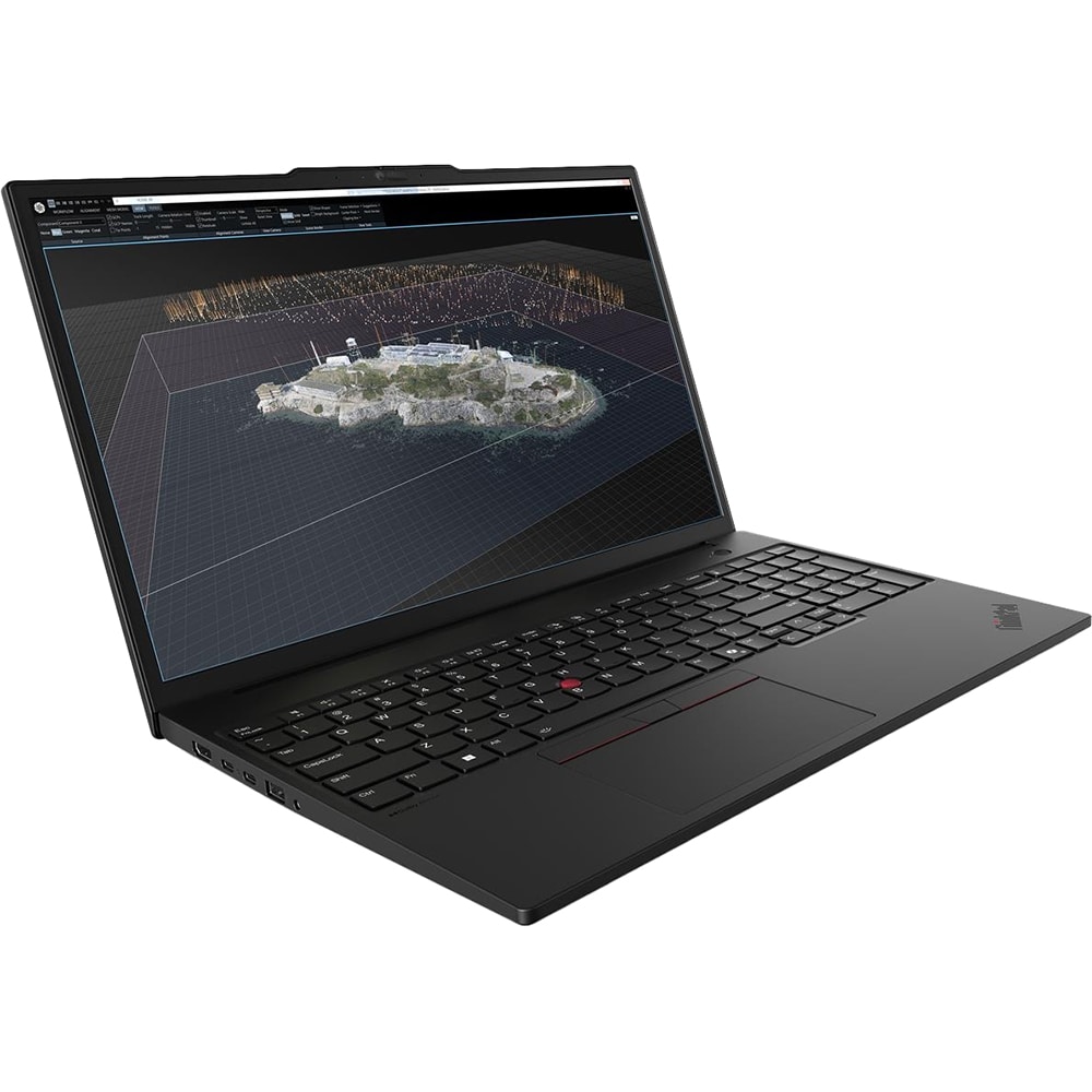 Laptop LENOVO ThinkPad P16s Gen 4, Intel Core Ultra 7 255H pana la 5.1GHz, 16" WUXGA, 32GB, 1TB, NVIDIA RTX PRO 500 Blackwell Generation, Windows 11 Pro, Black