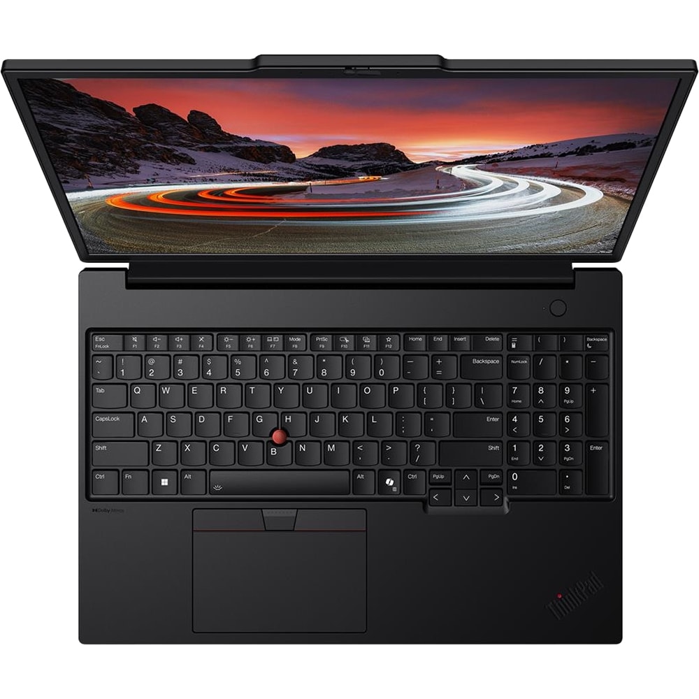 Laptop LENOVO ThinkPad P16s Gen 4, Intel Core Ultra 7 255H pana la 5.1GHz, 16" WUXGA, 32GB, 1TB, NVIDIA RTX PRO 500 Blackwell Generation, Windows 11 Pro, Black