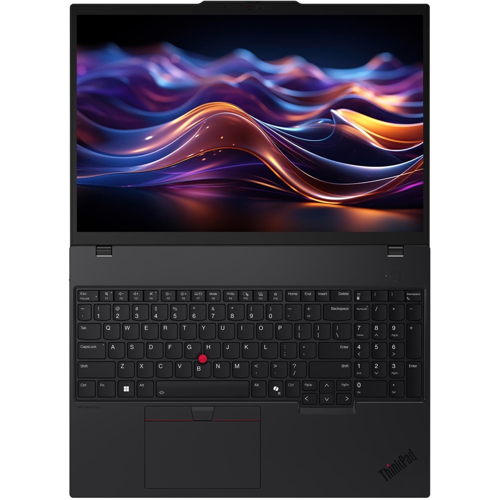 Laptop LENOVO ThinkPad P16s Gen 4, AMD Ryzen AI 9 HX PRO 370 pana la 5.1GHz, 16" WUXGA, 64GB, 1TB, AMD Radeon 890M Graphics, Windows 11 Pro, Black