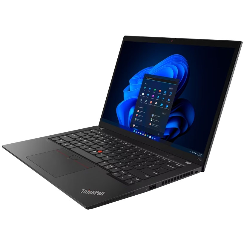 Laptop LENOVO ThinkPad T14s Gen 3, Intel Core i7-1260P pana la 4.7GHz, 14" WUXGA, 16GB, SSD 1TB, Intel Iris Xe Graphics, Windows 11 Pro, negru