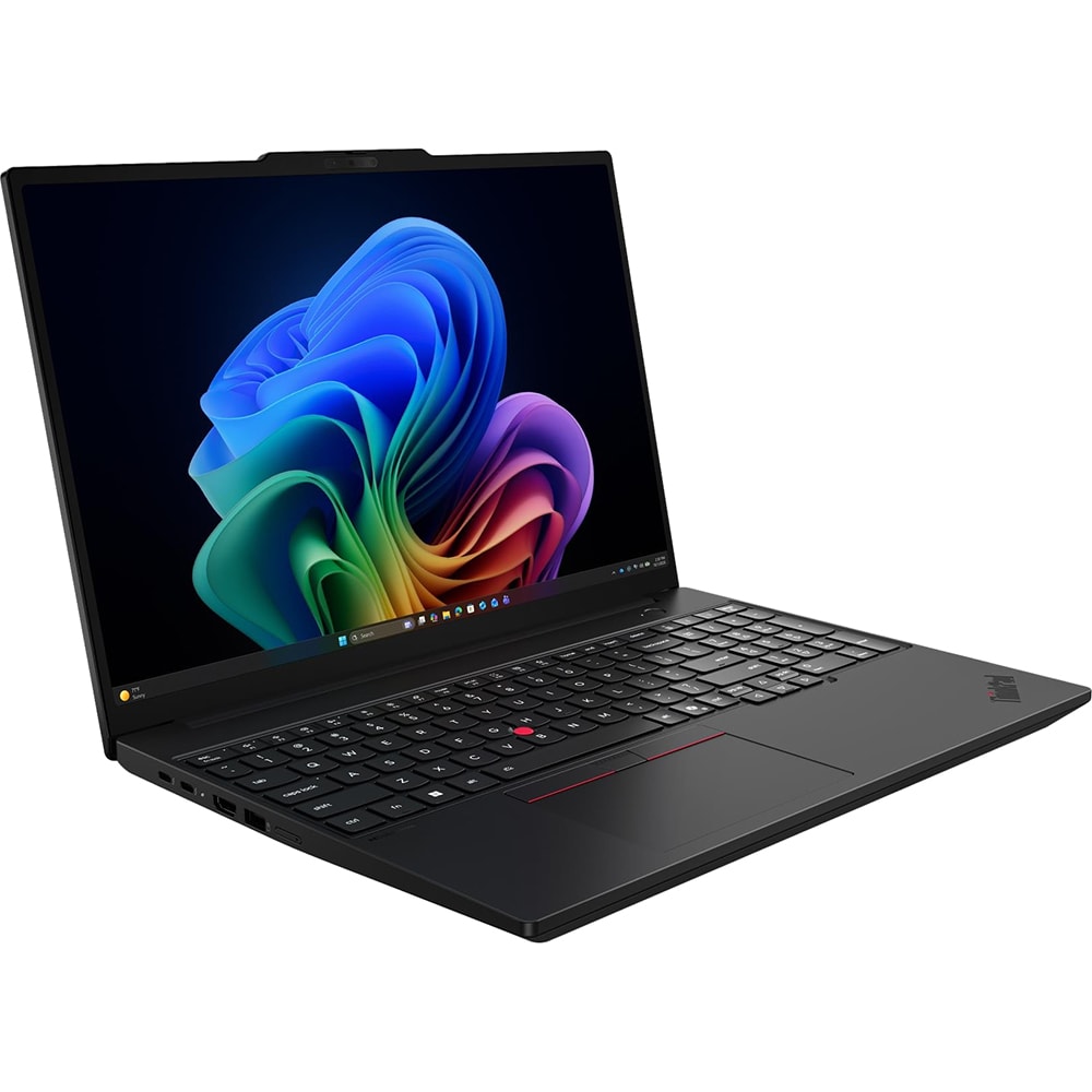Laptop LENOVO ThinkPad T16 Gen 5, Intel Core Ultra 7 355 pana la 4.7GHz, 16" WUXGA, 32GB, SSD 512GB, Intel Graphics, Windows 11 Pro, Black