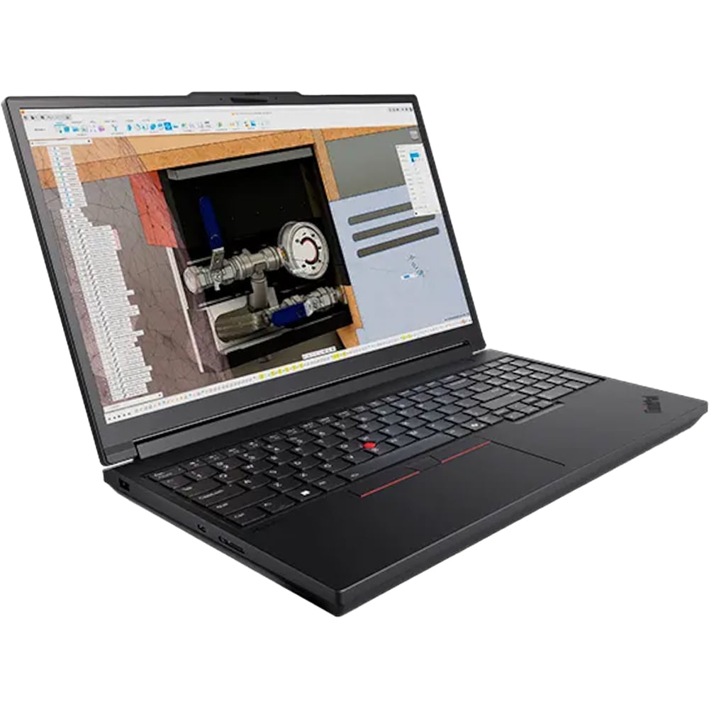 Laptop LENOVO ThinkPad T16g Gen 3, Intel Core Ultra 9 285HX pana la 5.5GHz, 16" 3.2K Touch OLED, 96GB, 4TB, NVIDIA GeForce RTX 5090 24GB, Windows 11 Pro, Black