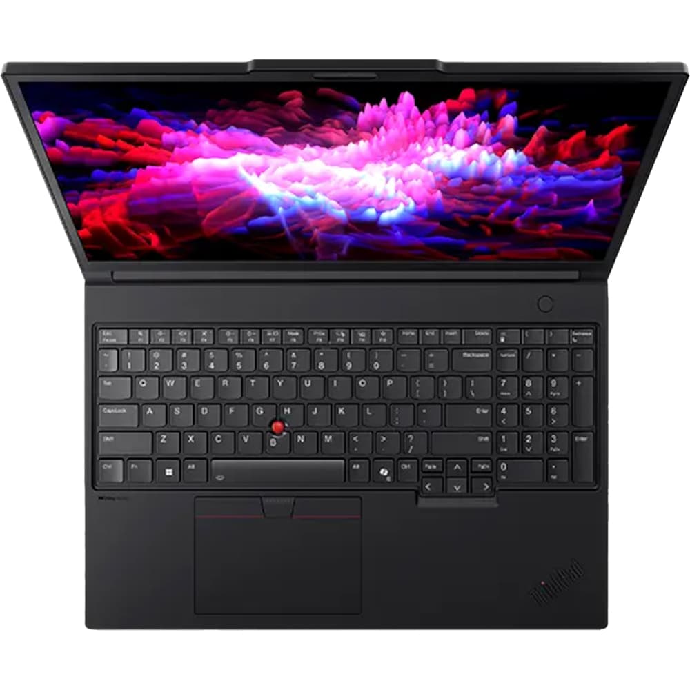 Laptop LENOVO ThinkPad T16g Gen 3, Intel Core Ultra 9 285HX pana la 5.5GHz, 16" 3.2K Touch OLED, 96GB, 4TB, NVIDIA GeForce RTX 5090 24GB, Windows 11 Pro, Black