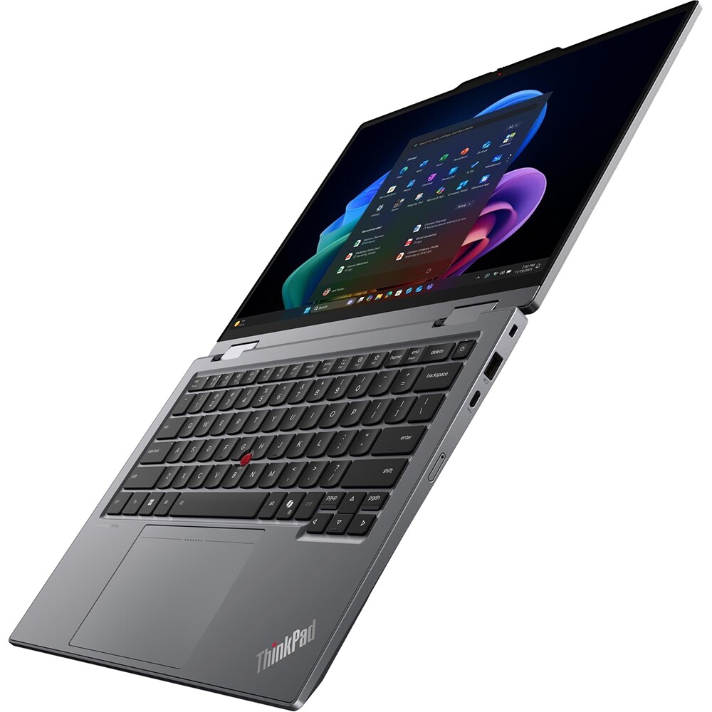 Laptop 2 in 1 LENOVO ThinkPad X1 Gen 11 Aura Edition, Intel Core Ultra 7 355 pana la 4.7GHz, 14" WUXGA Touch, 32GB, SSD 512GB, Intel Graphics, Windows 11 Pro, gri