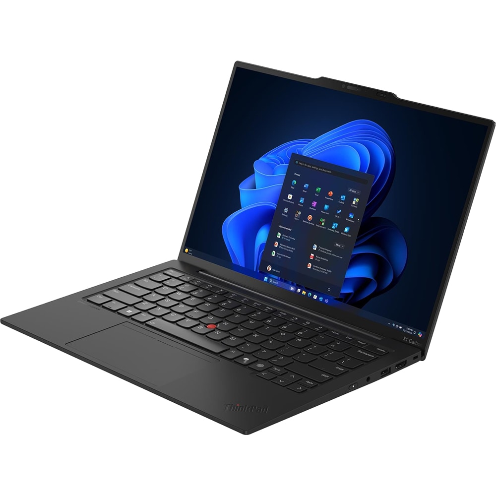 Laptop LENOVO ThinkPad X1 Carbon Gen 13 Aura Edition, Intel Core Ultra 7 265U pana la 5.3GHz, 14" 2.8K Touch, 64GB, SSD 2TB, Intel Graphics, Windows 11 Pro, negru