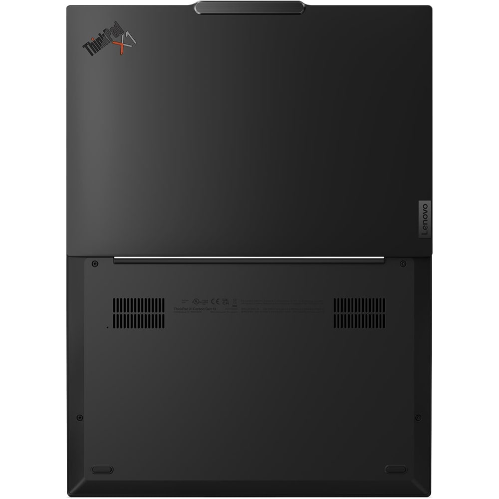 Laptop LENOVO ThinkPad X1 Carbon Gen 13 Aura Edition, Intel Core Ultra 7 265U pana la 5.3GHz, 14" 2.8K Touch, 64GB, SSD 2TB, Intel Graphics, Windows 11 Pro, negru