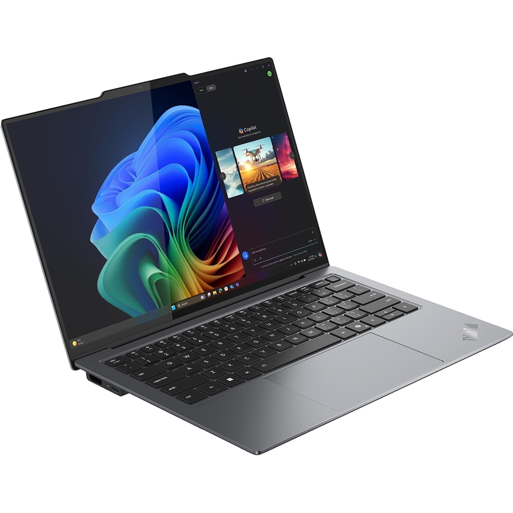 Laptop LENOVO ThinkPad X9-14 Gen 1 Aura Edition, Intel Core Ultra 7 258V pana la 4.5GHz, 14" 2.8K Touch, 32GB, SSD 1TB, Intel Arc 140V, Windows 11 Pro, Grey