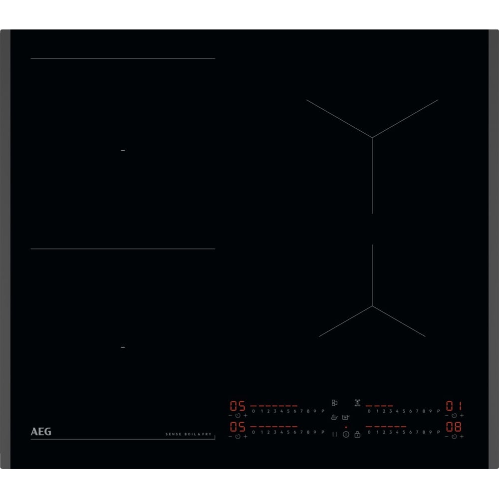 Plita incorporabila AEG TI64IB30FB, Inductie, 4 arzatoare, Touch Control, negru