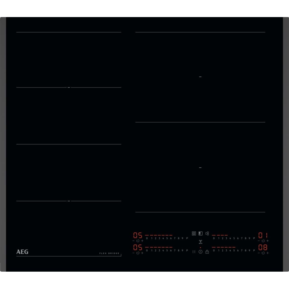Plita incorporabila AEG TI64IG00FB, Inductie, 4 arzatoare, Touch Control, negru