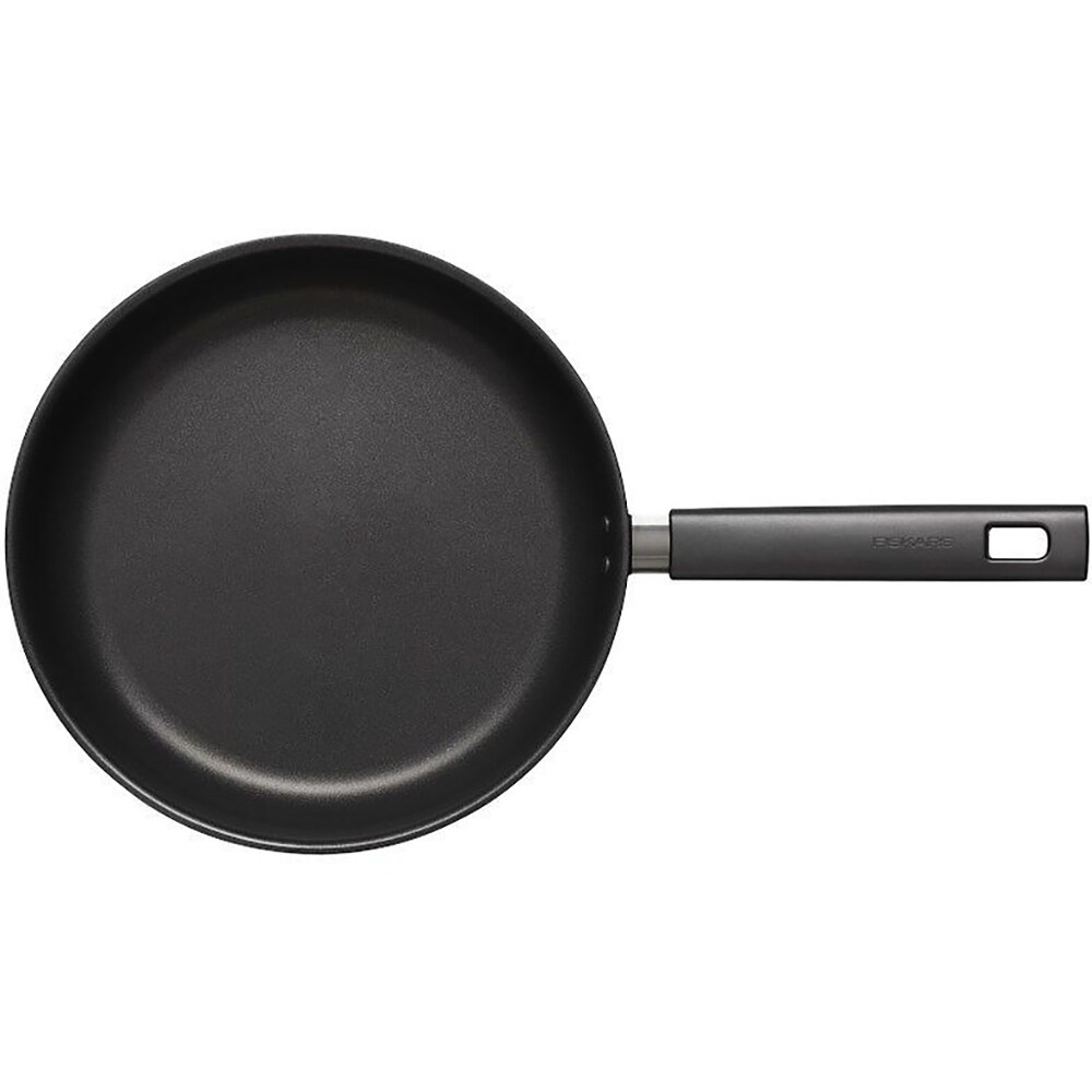 Tigaie FISKARS Hard Face, 28 cm, aluminiu, negru