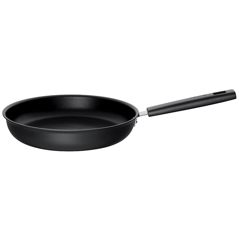Tigaie antiaderenta FISKARS Hard Face, 28 cm, aluminiu, negru