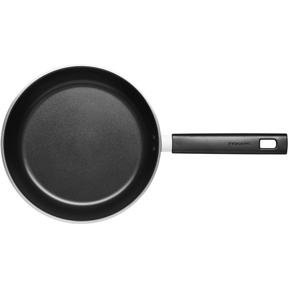 Tigaie FISKARS Hard face, 26 cm, otel inoxidabil, crom