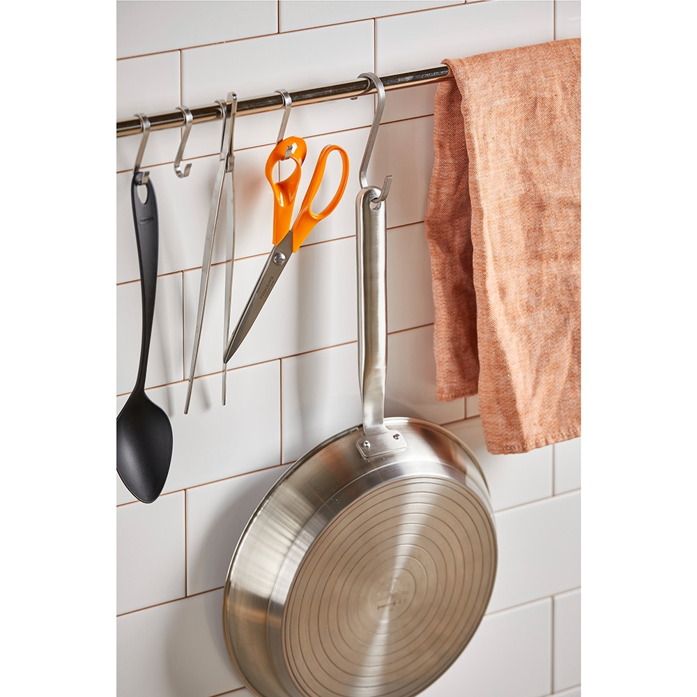 Tigaie FISKARS All Steel, 24 cm, otel inoxidabil, argintiu