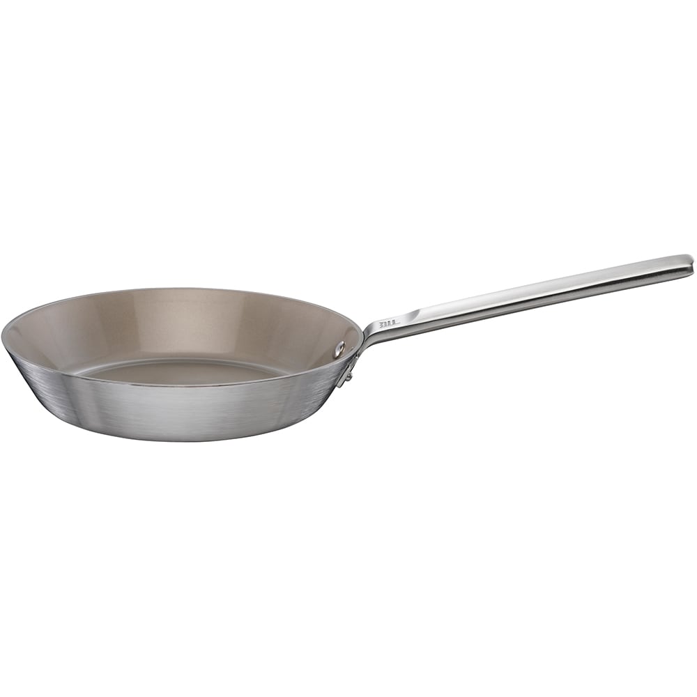 Tigaie FISKARS Norden Ceratec, 24 cm, otel inoxidabil, argintiu