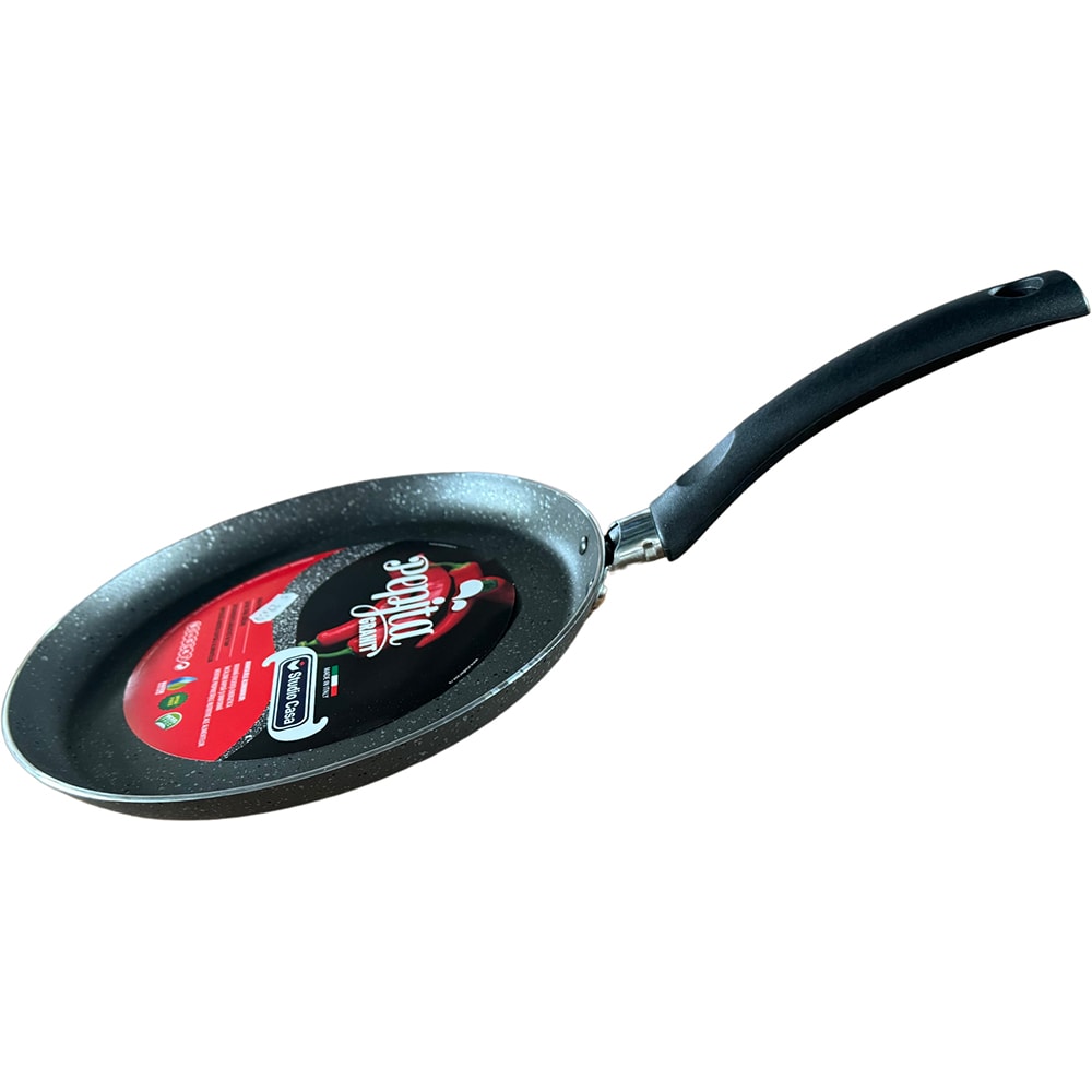 Tigaie clatite STUDIO CASA GPMCR2551 Pepita Granit, 25cm, aluminiu, gri antracit