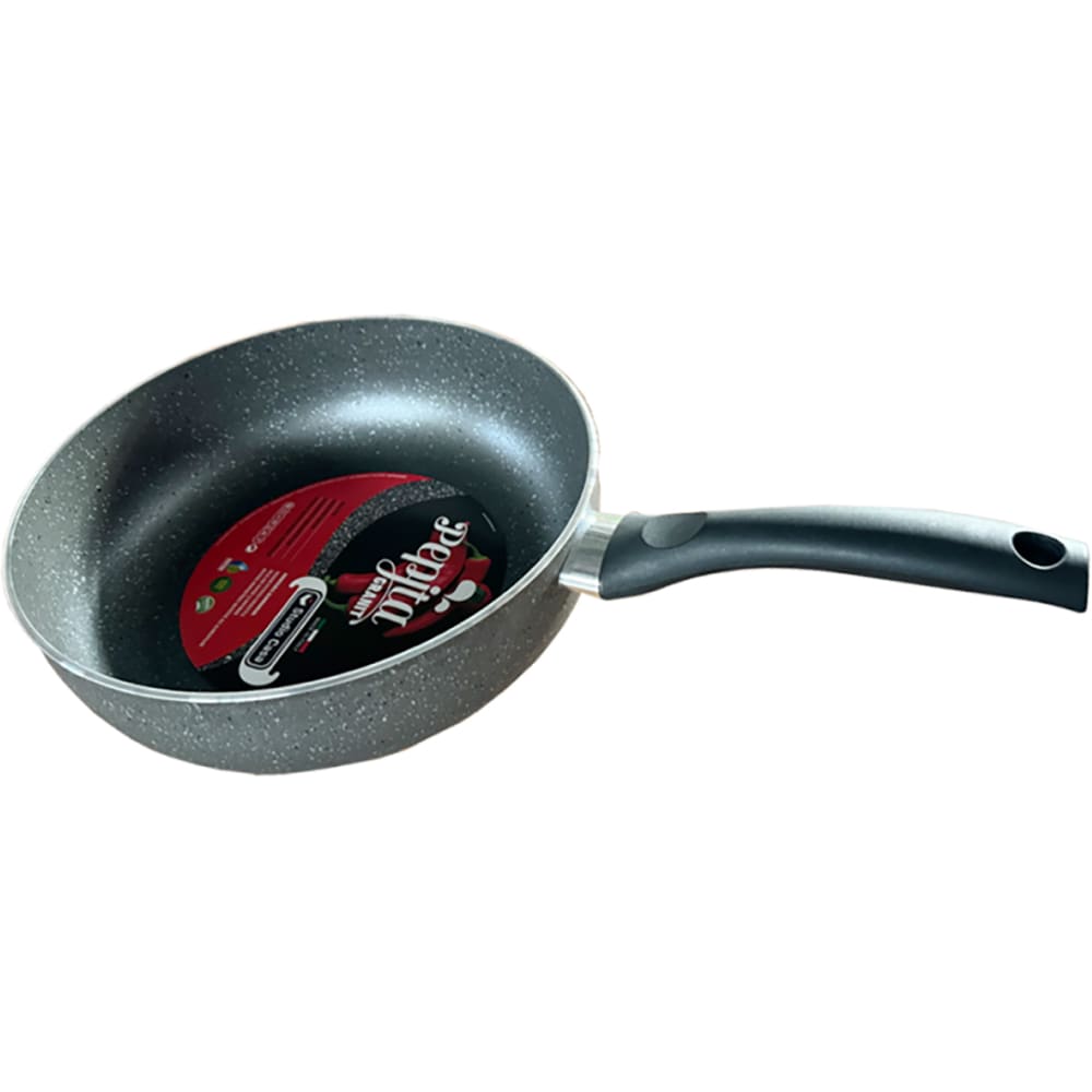 Tigaie inalta STUDIO CASA Pepita Granit, 24cm, aluminiu, gri