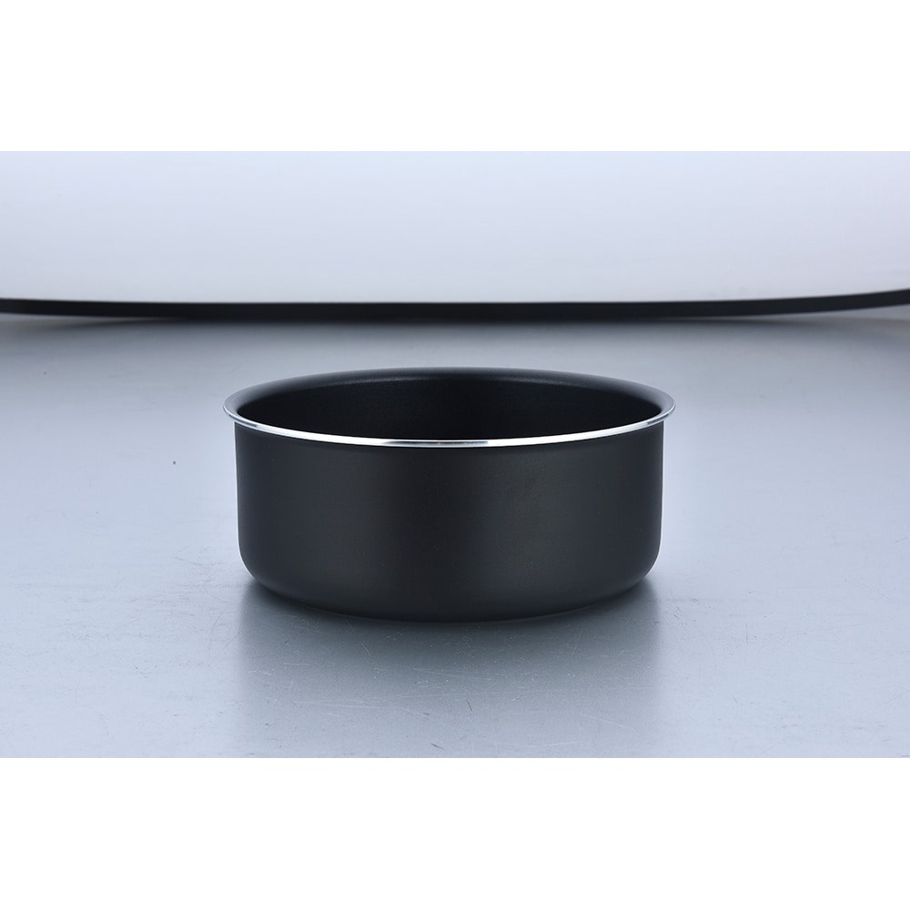 Set vase MYRIA MC4012, 8 piese, 16-20cm, aluminiu, negru