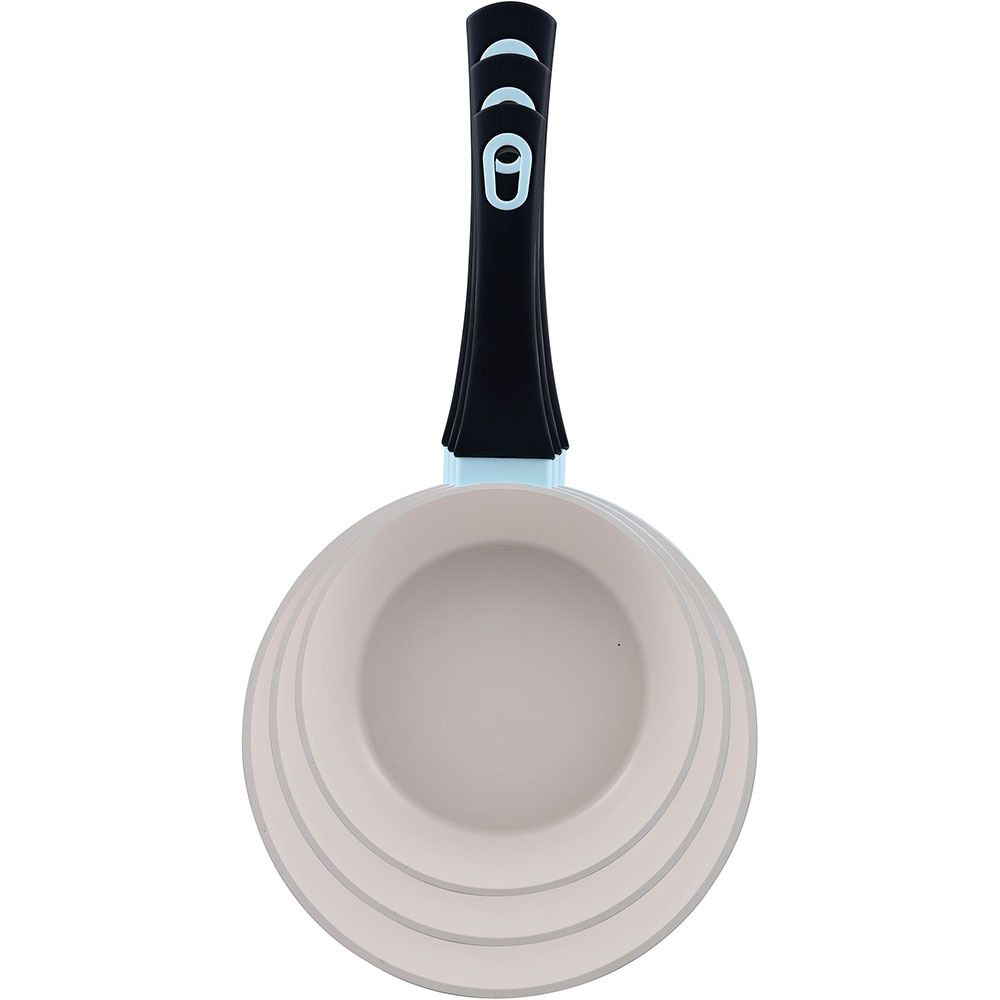 Set tigai SAN IGNACIO Menorca, 3 piese, 18-26cm, aluminiu, albastru