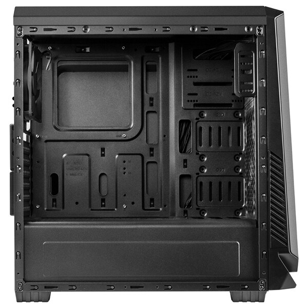 Carcasa PC GENESIS Titan 550, USB 3.0, fara sursa, negru