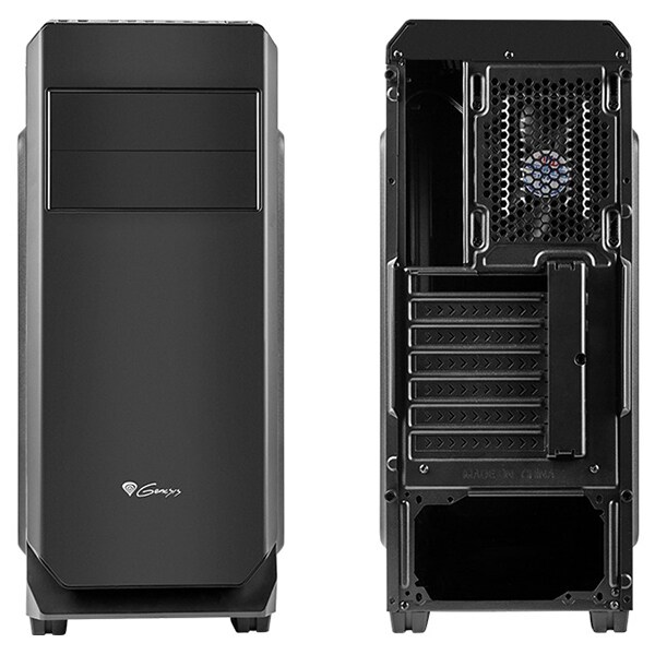 Carcasa PC GENESIS Titan 550, USB 3.0, fara sursa, negru