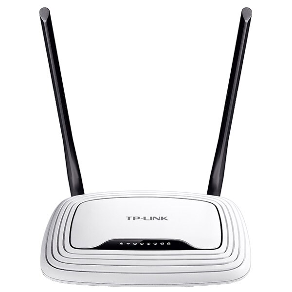 Router wireless N300 TP-LINK TL-WR841N (RO), 300Mbps, WAN, LAN, alb