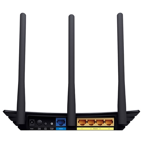 Router Wireless TP-LINK TL-WR940N, 450Mbps, WAN, LAN, negru