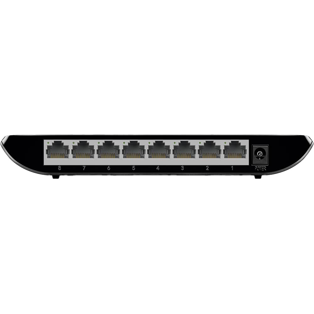 Switch TP-LINK TL-SG1008D, 8 porturi, Gigabit, negru