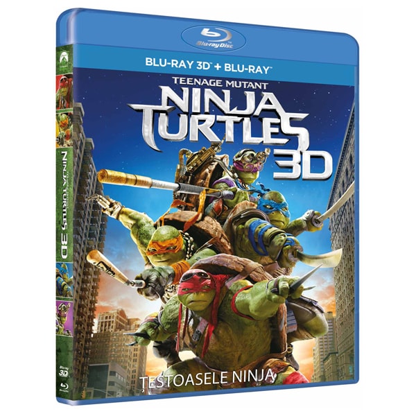 Teenage Mutant Ninja Turtles Blu-ray 3D + 2D
