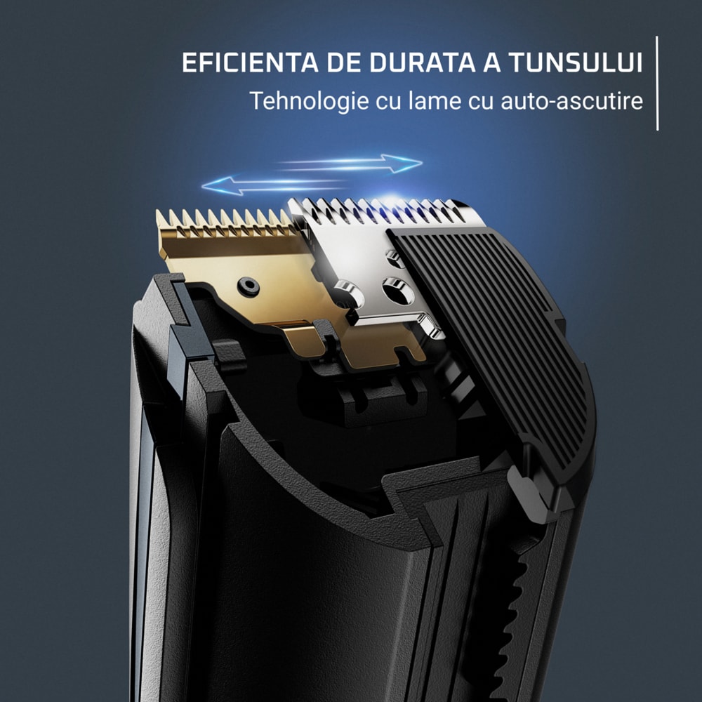 Aparat de tuns ROWENTA TN5244E0 Advancer, acumulator, 0.5-30mm, negru