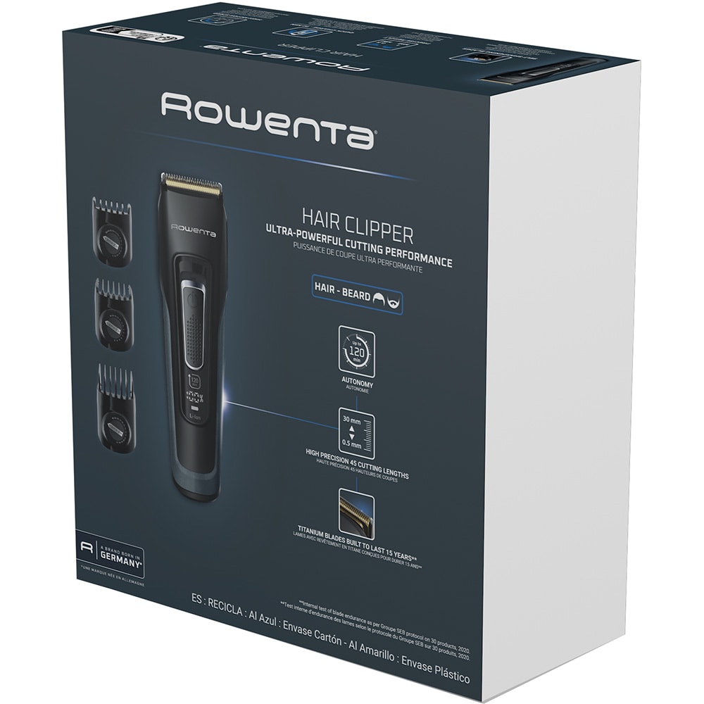 Aparat de tuns ROWENTA TN5244E0 Advancer, acumulator, 0.5-30mm, negru