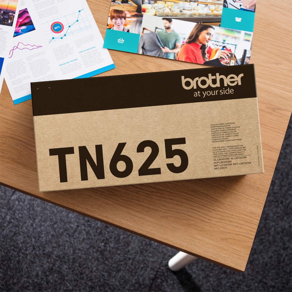 Toner original BROTHER TN-625C, cyan
