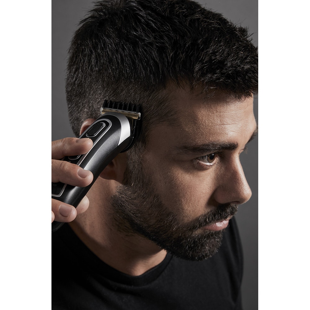 Aparat de tuns ROWENTA Trim&Style TN9140F4, acumulator, 0.5-18mm, negru