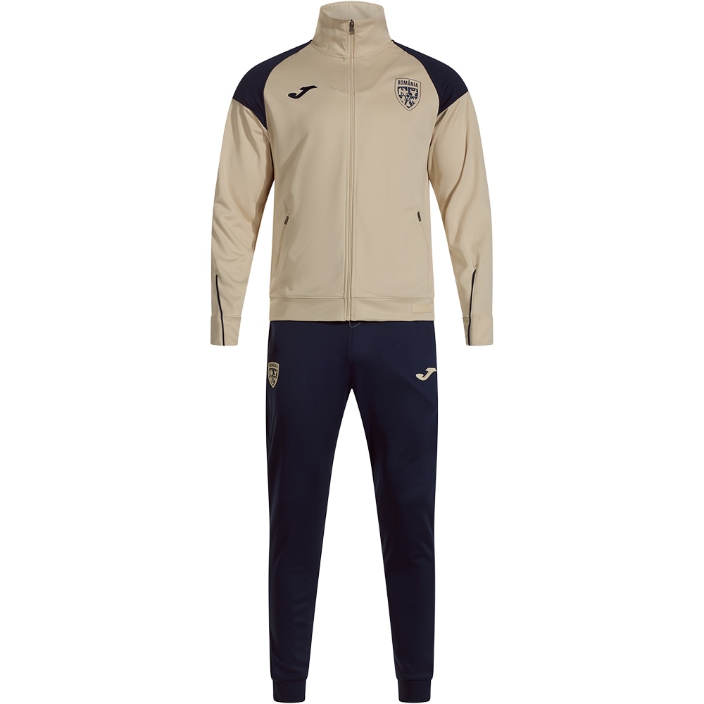 Trening fotbal de prezentare JOMA Echipa Nationala de Fotbal a Romaniei 2025, marimea XL, crem
