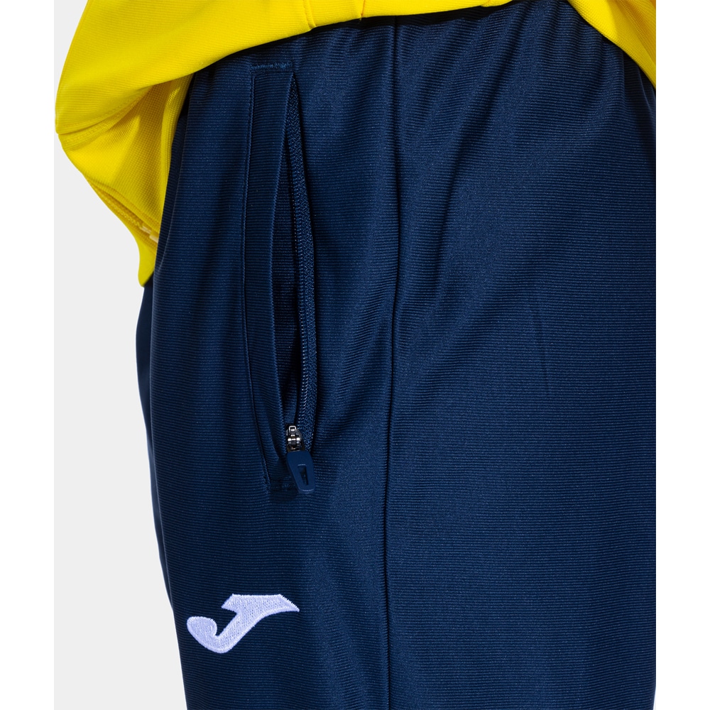 Trening fotbal suporter 1 pentru copii JOMA Echipa Nationala de Fotbal a Romaniei 2025, marimea 3XS, galben-bleumarin