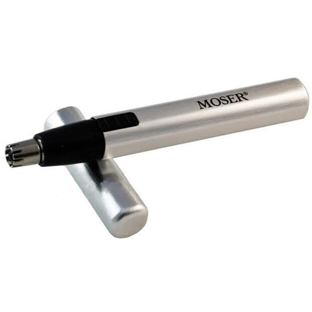 Trimmer nas / urechi / sprancene MOSER 05640-316, baterie, argintiu