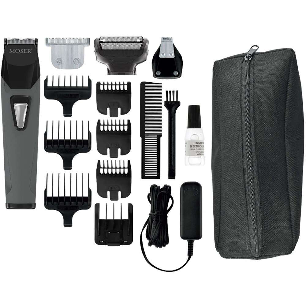 Kit multi-functional MOSER 1055-046, baterie, 1.5-12mm, gri