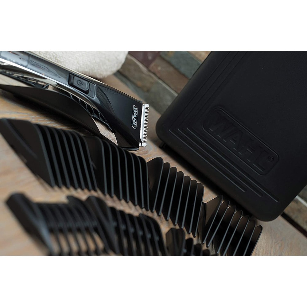 Aparat de tuns cu/fara fir WAHL Hybrid LCD 9697-1016, 3-25 mm, 60 min autonomie, negru