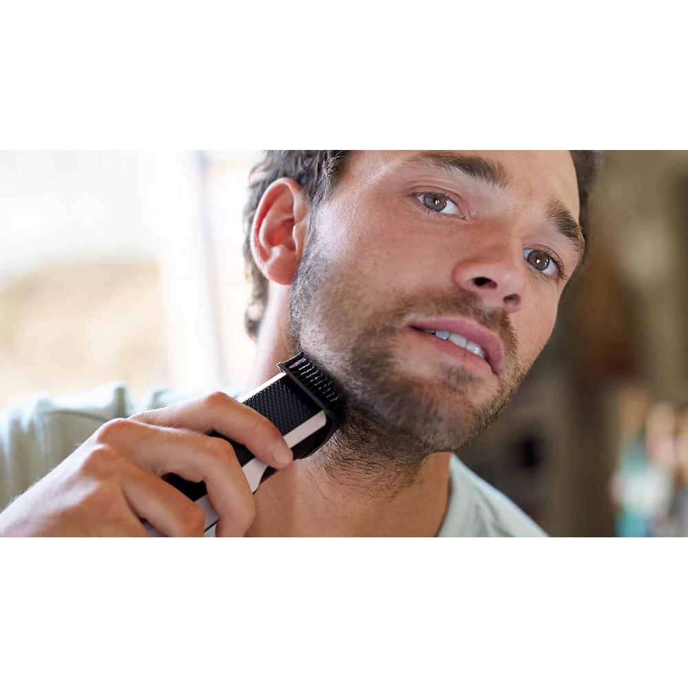 Aparat de tuns barba PHILIPS BT3206/14, acumulator, 45 min autonomie, alb