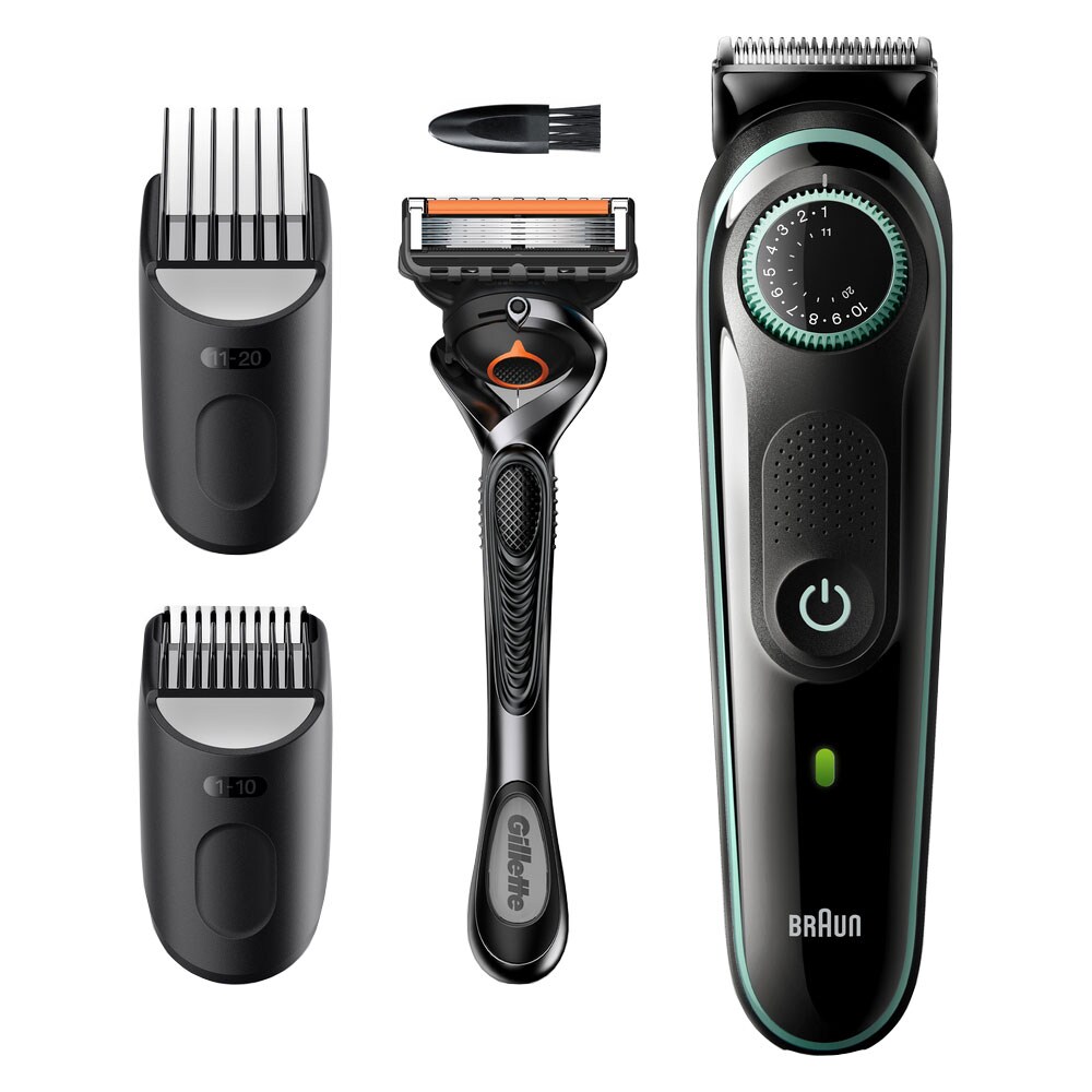 Aparat de tuns barba BRAUN BT3341, acumulator, 50 min autonomie, negru