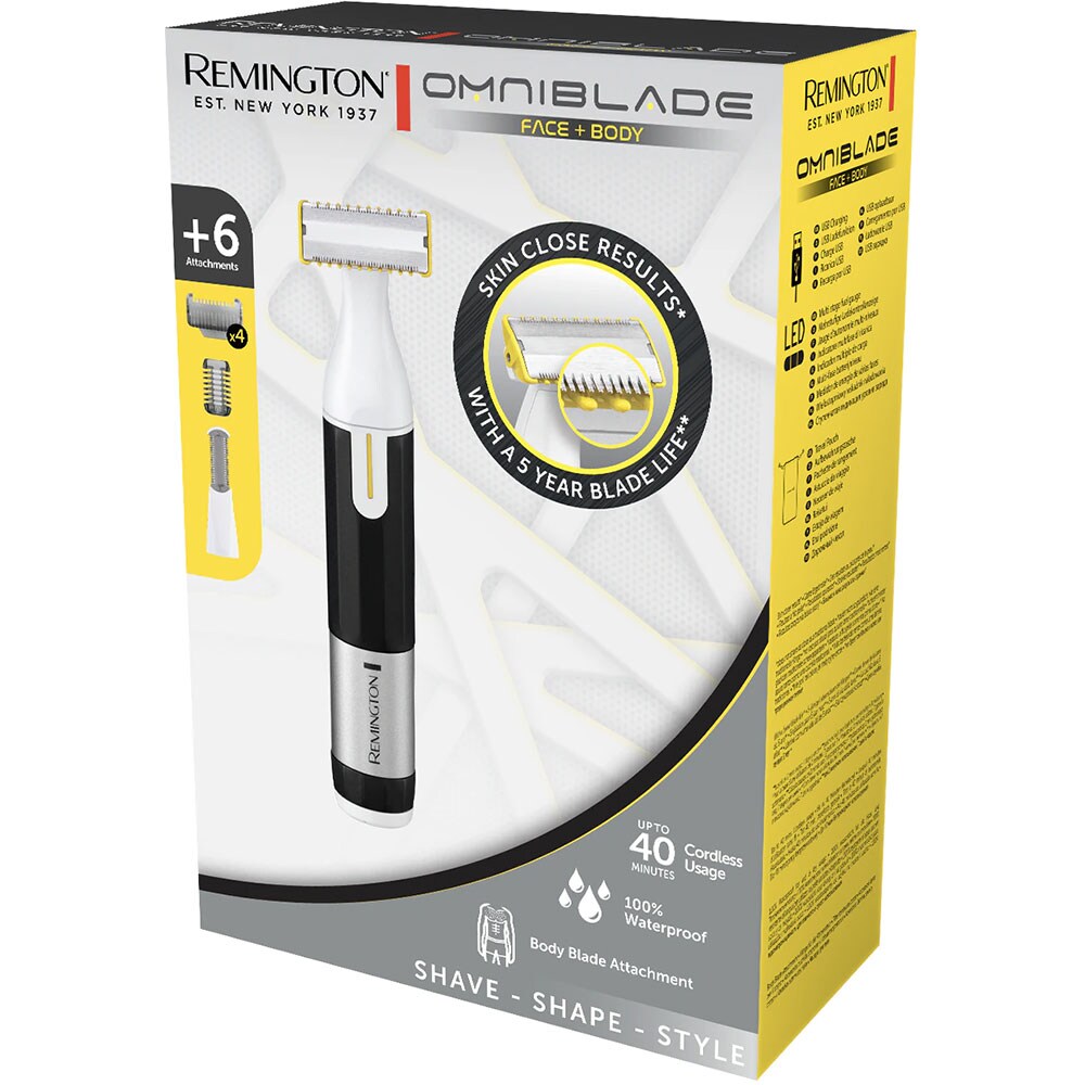 Aparat hibrid de tuns REMINGTON HG3000, baterie, 40 min autonomie, negru