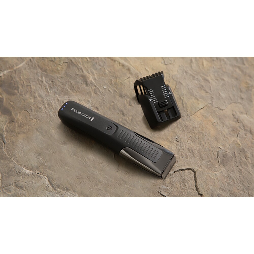 Aparat de tuns barba REMINGTON Endurance MB4200, acumulator, 90 min autonomie, negru