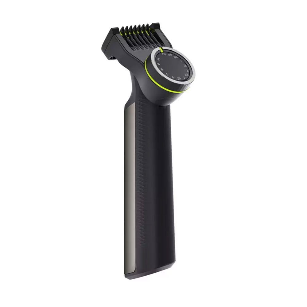 Aparat de tuns barba PHILIPS OneBlade Pro QP6550/15, acumulator, 120 min autonomie, negru